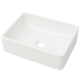 Lavabo Céramique Blanc 41 x 30 x 12 cm