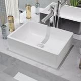 Lavabo Céramique Blanc 41 x 30 x 12 cm