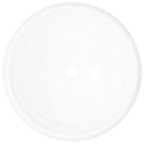 Lavabo ronde Céramique Blanc 40 x 15 cm