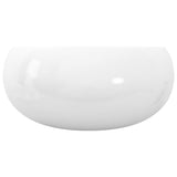 Lavabo ronde Céramique Blanc 40 x 15 cm