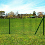 Euro Steel Fence 25 x 1 m Green