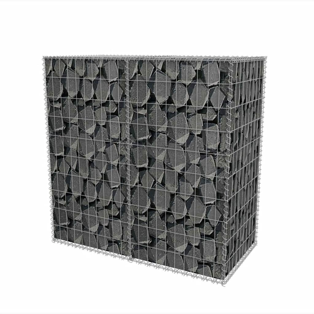 Gabion basket Galvanized steel 100x50x100 cm