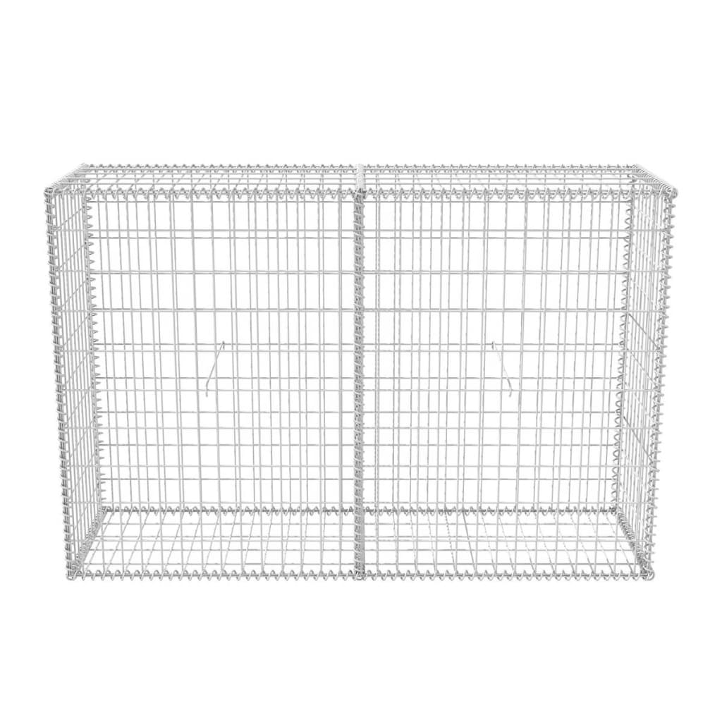 Panier de gabion Acier galvanisé 150x50x100 cm