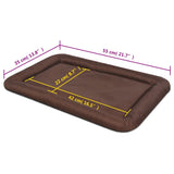 Matelas pour chiens Taille M Marron