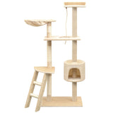 Arbre à chat avec griffoirs en sisal 150 cm Beige