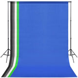 Studio-Set mit 5 bunten Hintergründen und verstellbarem Rahmen