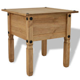 Table d'appoint Pin mexicain Gamme Corona 53,5 x 53,5 x 55 cm