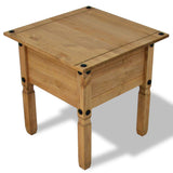 Table d'appoint Pin mexicain Gamme Corona 53,5 x 53,5 x 55 cm