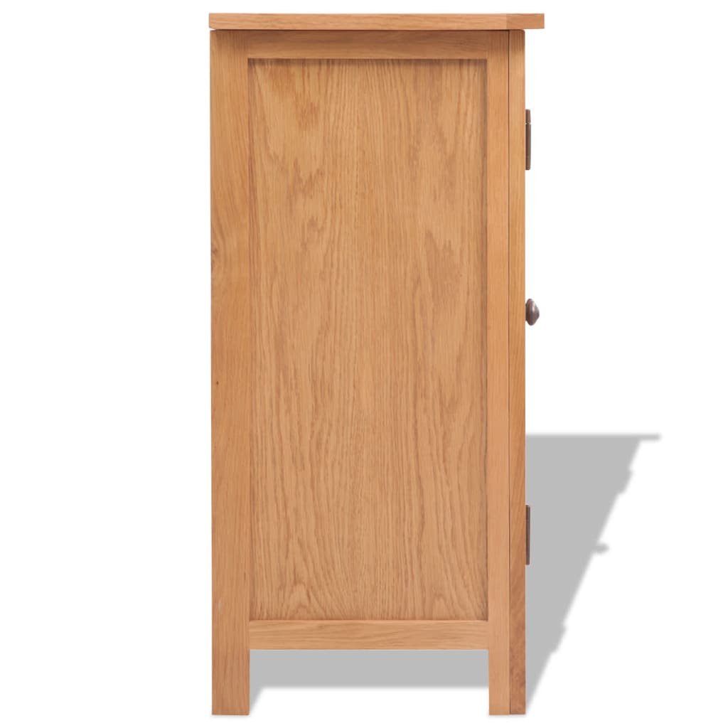 Buffet 70x35x75 cm Bois de chêne massif