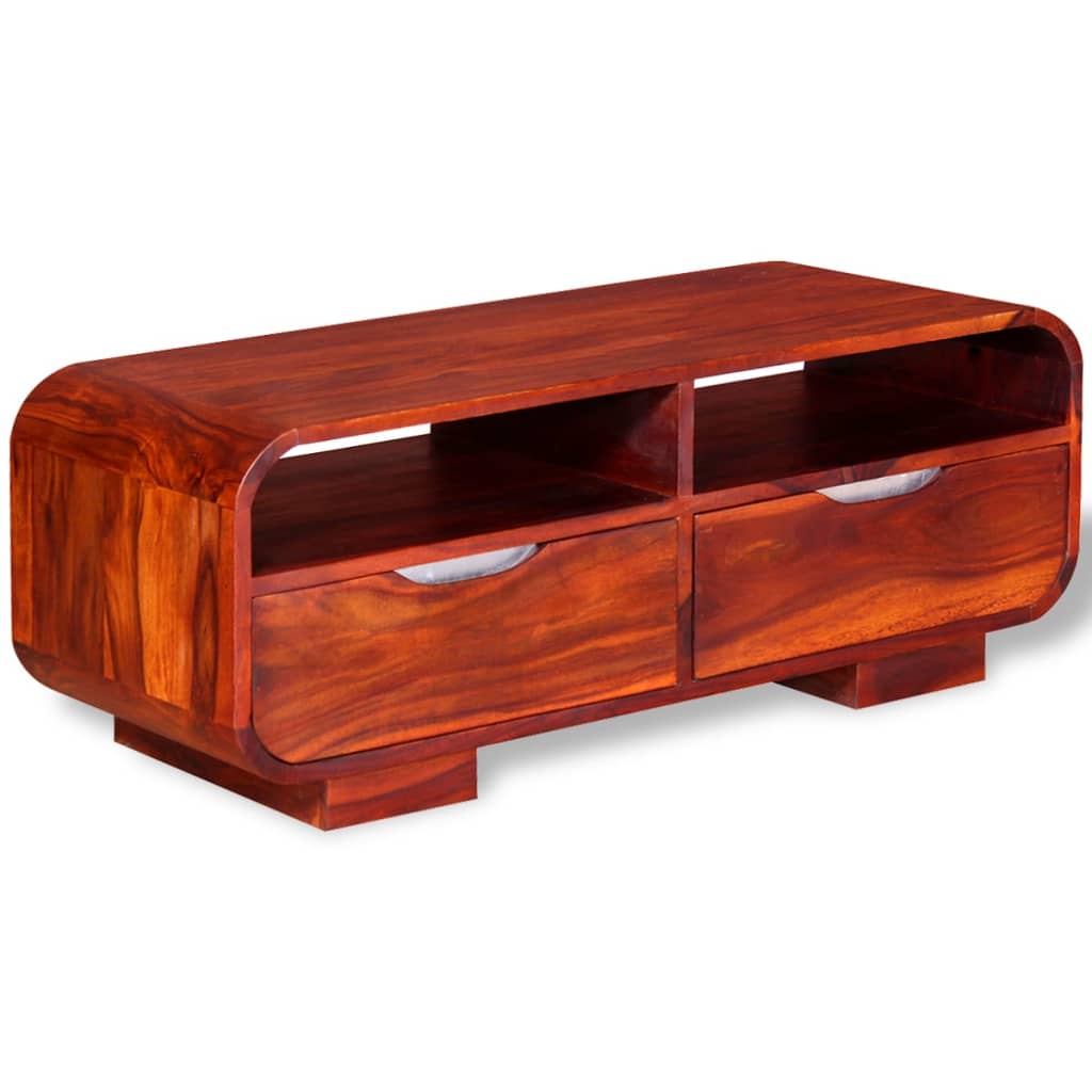 Couchtisch Massivholz 90x40x35 cm