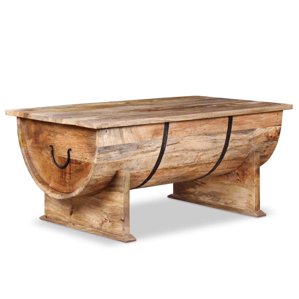 Couchtisch Massives Mangoholz 88x50x40 cm