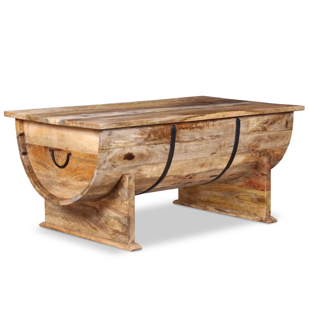 Couchtisch Massives Mangoholz 88x50x40 cm