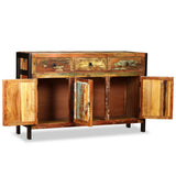 Buffet Bois de récupération massif 120x35x76 cm