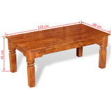 Couchtisch Massivholz 110 x 60 x 45 cm