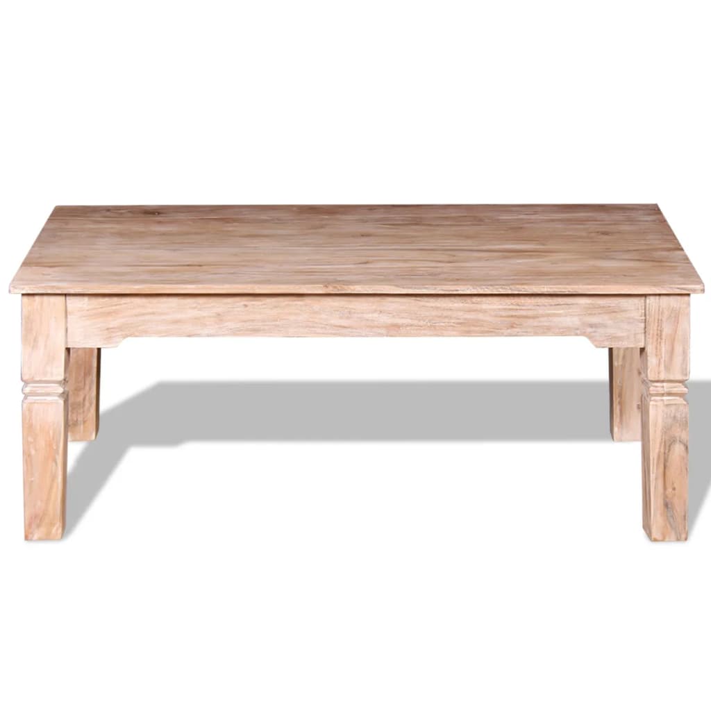 Table basse Bois d'acacia 110x60x45 cm