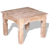 Table basse Bois d'acacia 60x60x45 cm