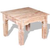 Table basse Bois d'acacia 60x60x45 cm