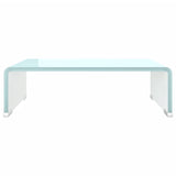 Meuble TV/Support pour moniteur 40x25x11 cm verre vert