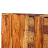 Solid wood sideboard 120x30x80 cm