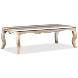 Table basse Bois massif 110x60x35 cm