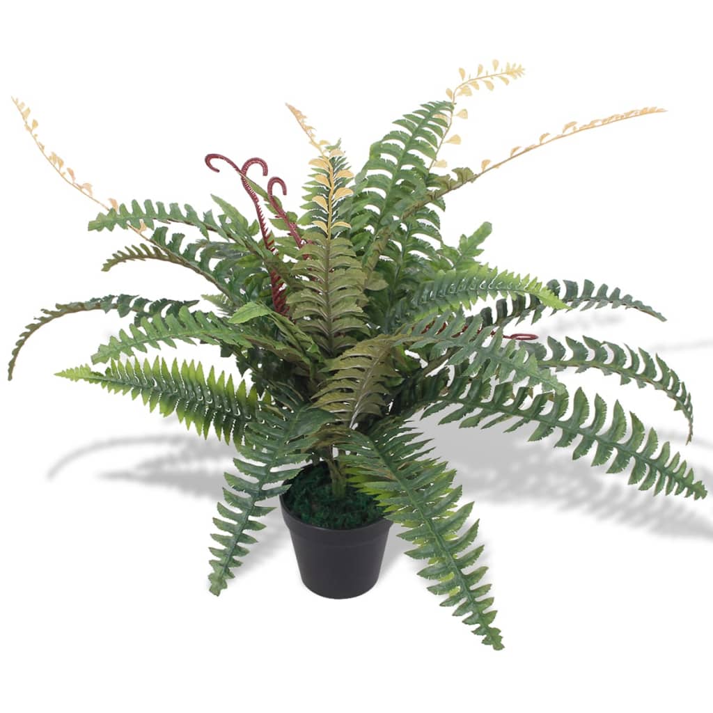 Plante artificielle avec pot Fougère 60 cm Vert