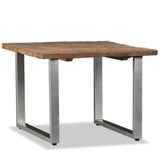 Table basse Bois de récupération massif 55x55x40 cm