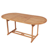 Table de jardin 180x90x75 cm Bois de teck solide