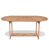 Table de jardin 180x90x75 cm Bois de teck solide