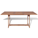 Table de jardin 180x90x75 cm Bois de teck solide