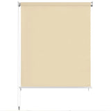 Store roulant d'extérieur 220 x 140 cm Couleur crème