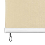 Store roulant d'extérieur 220 x 140 cm Couleur crème