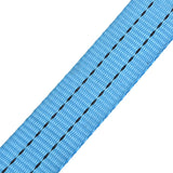 Sangle d’arrimage 4 pcs 2 tonnes 6 m x 38 mm Bleu