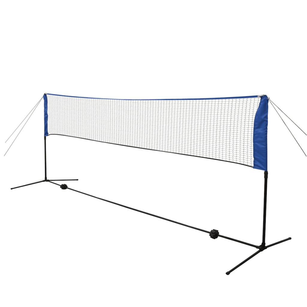 Badminton net with shuttlecocks 300 x 155 cm