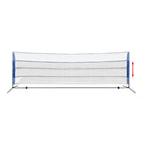 Badminton net with shuttlecocks 500 x 155 cm