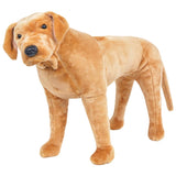 Jouet en peluche Chien de race Labrador marron clair XXL