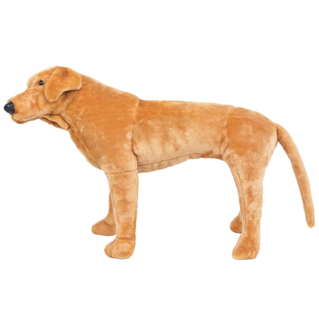 Jouet en peluche Chien de race Labrador marron clair XXL