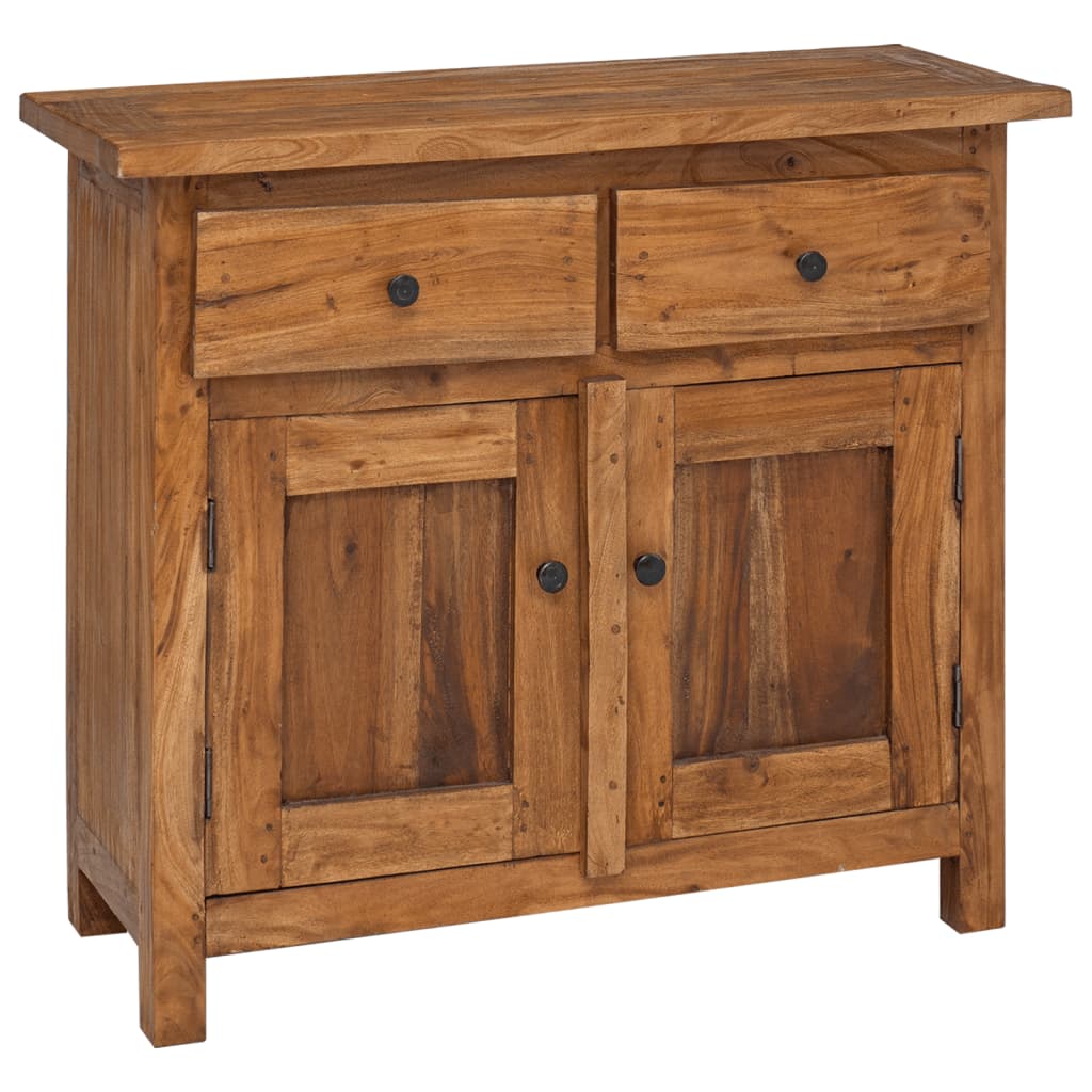 Solid mahogany wood sideboard 75x30x65 cm