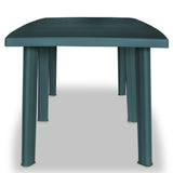 Table de jardin Vert 210 x 96 x 72 cm Plastique