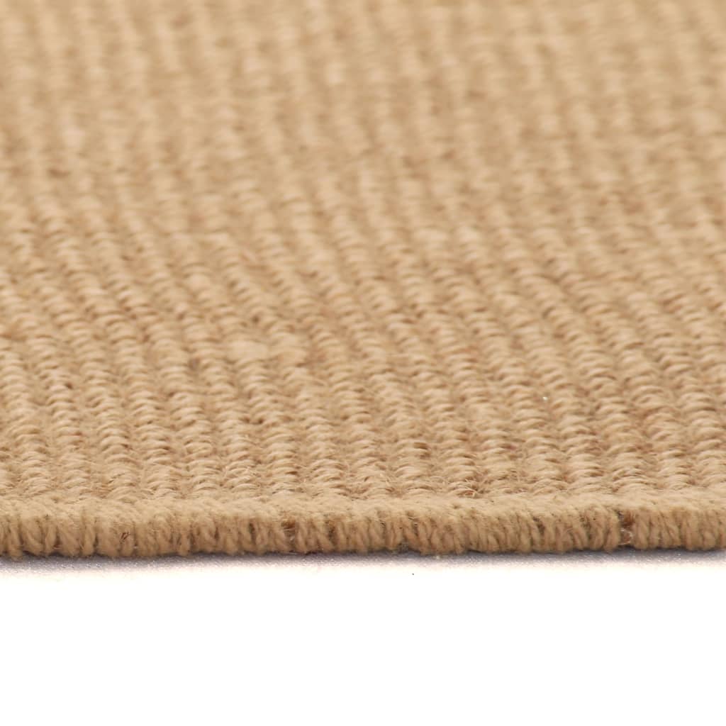 Tapis en jute avec support en latex 120x180 cm Naturel