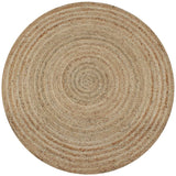 Tapis Jute tressé 90 cm rond