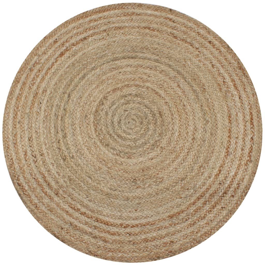 Tapis Jute tressé 150 cm rond