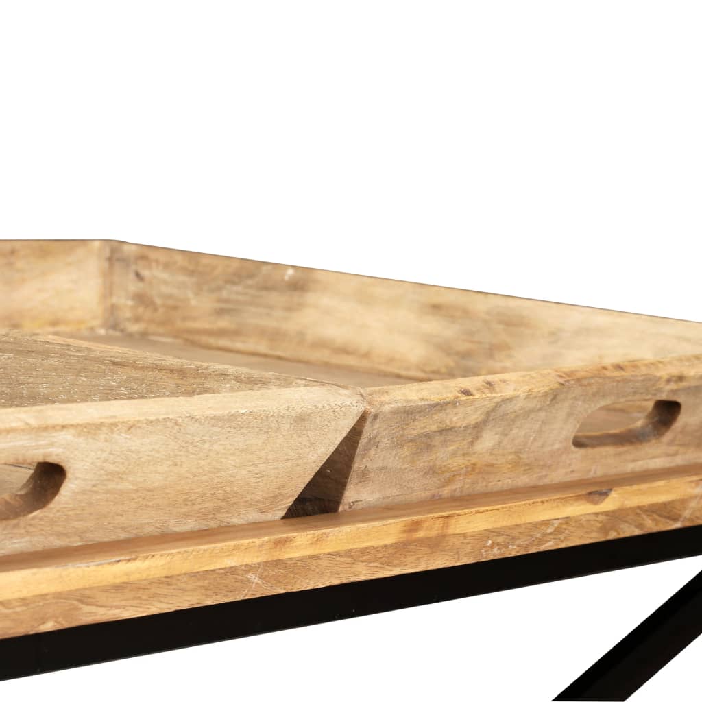 Table basse Bois de manguier massif 110x55x42 cm