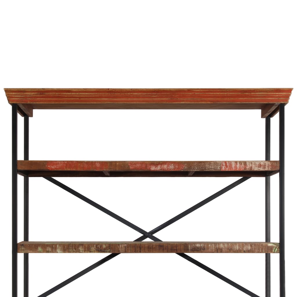 Buffet avec étagères Bois de récupération massif 120x35x200 cm