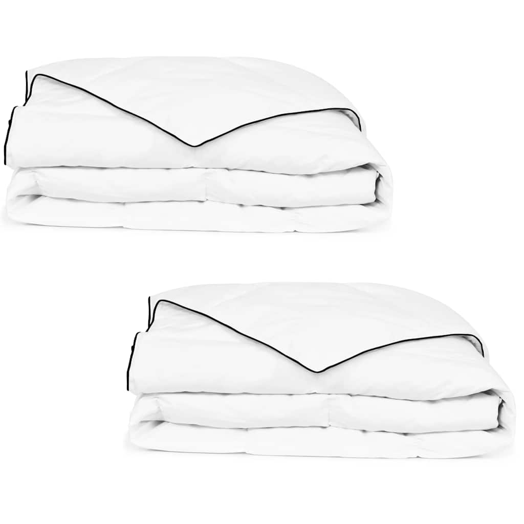 Winter Down Duvet 2 pcs 135 x 200 cm