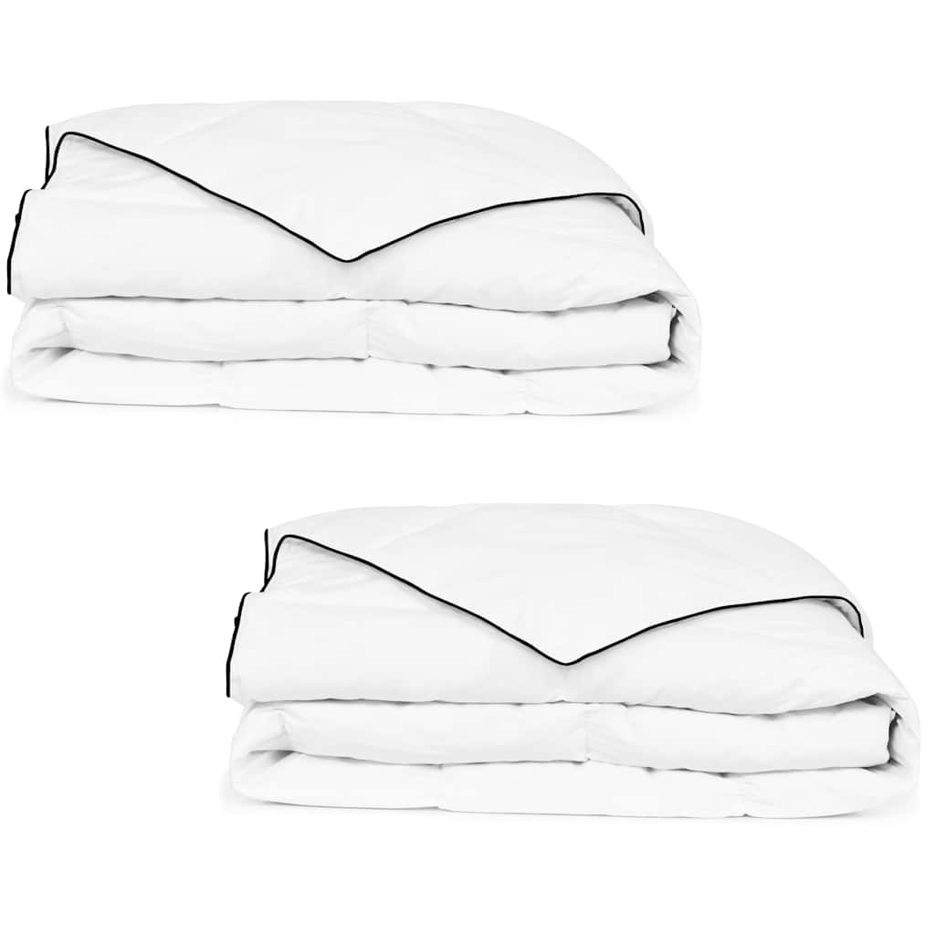 Winter Down Duvet 2 pcs 140 x 200 cm