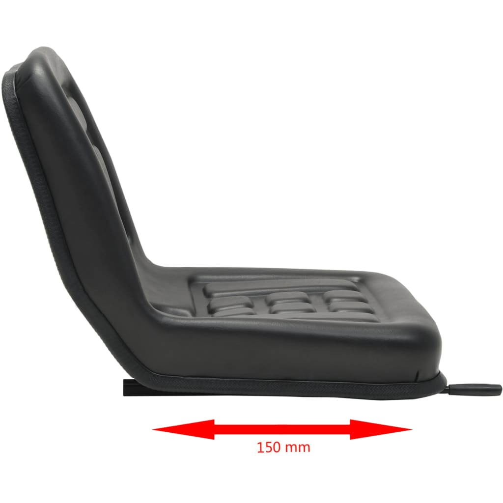 Universal Tractor Seat Black