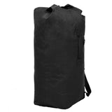 Sac de sport en style militaire 85 L Noir