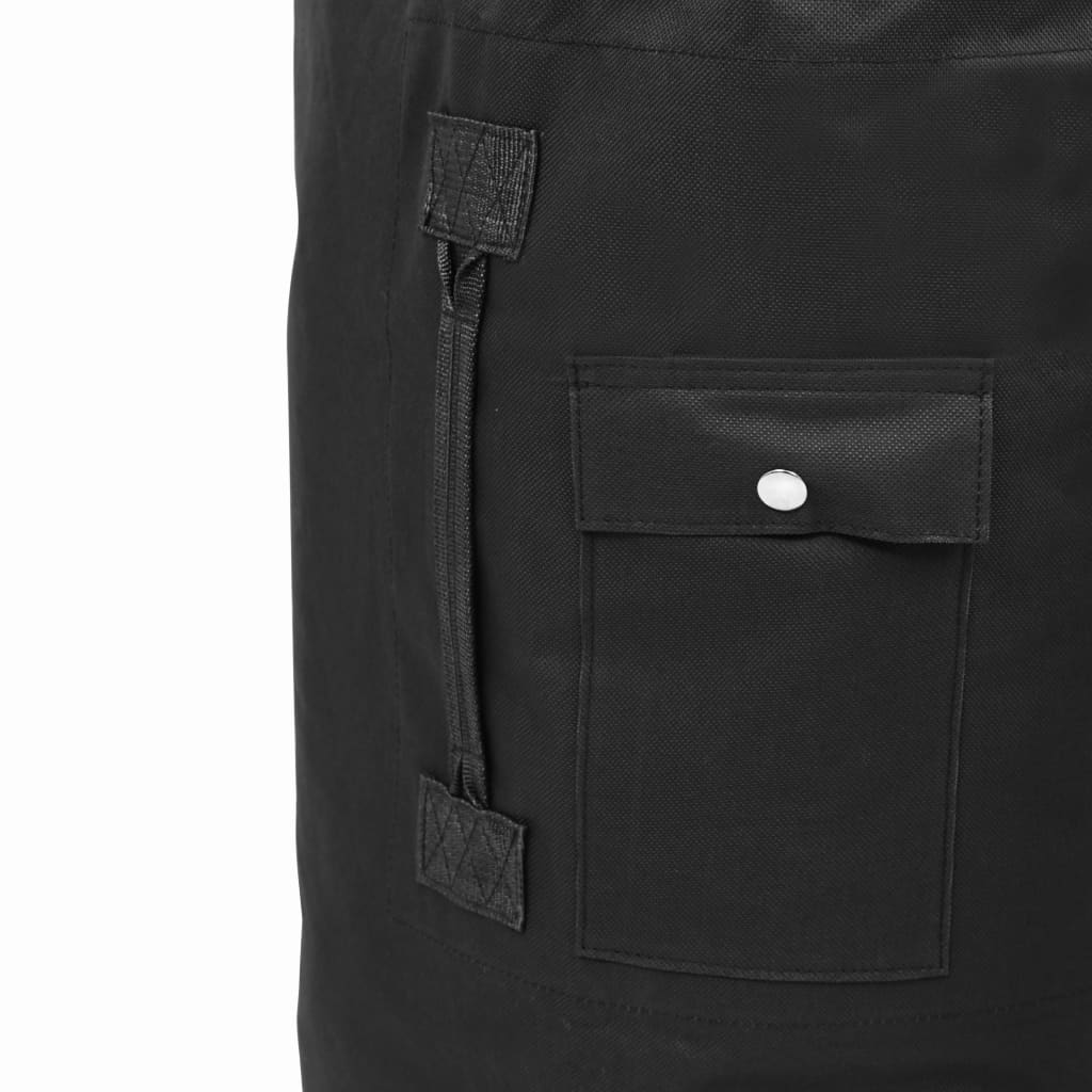 Sac de sport en style militaire 85 L Noir