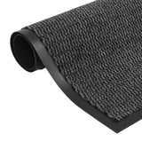 Rectangular doormat 90 x 150 cm Anthracite