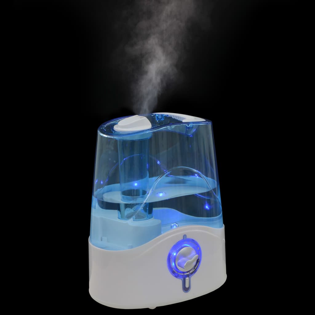 Humidificateur à ultrasons avec brume et veilleuse 6 L 300 ml/h